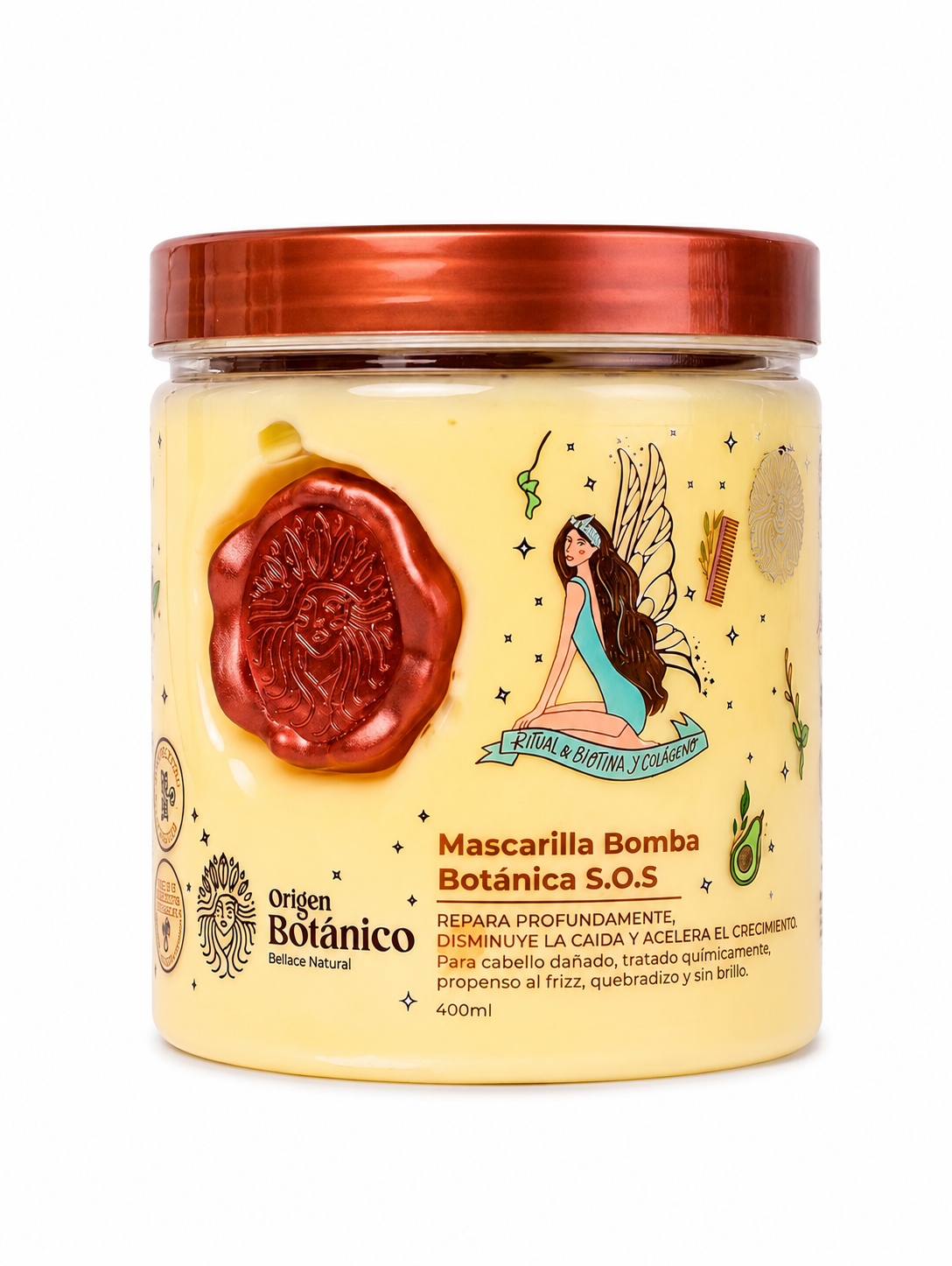Mascarilla S.O.S origen botánico 