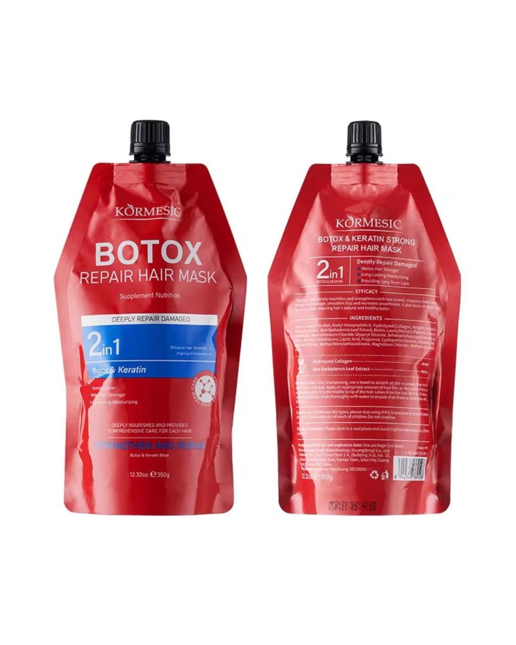 Tratamiento capilar intensivo Con botox y keratina