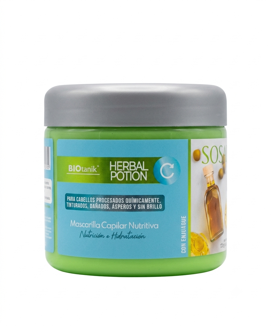 Mascarilla Capilar Nutritiva Herbal Potion De BIOTanik